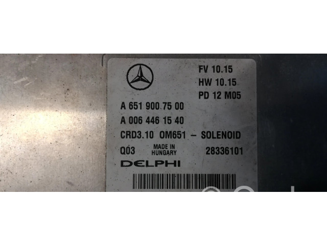 Блок управления двигателя A6519007500   Mercedes-Benz C W204