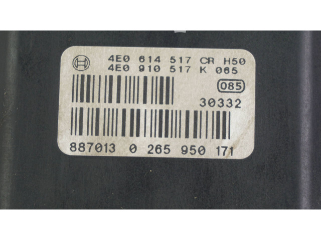 Jednotka ABS 4E0614517CR, 0265225372   Audi A8 S8 D3 4E 2008