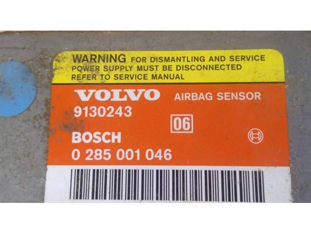 Блок подушек безопасности 0285001046, 9130243   Volvo 940