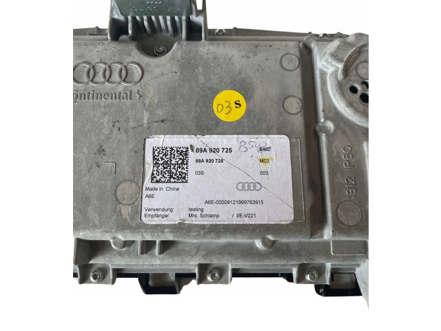 Přístrojová deska Audi Q4 Sportback e-tron 2021 89A920725, 89A920725A