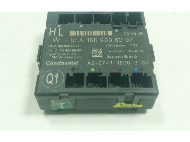 Блок управления A1669006307, A1669006307 Mercedes-Benz GLE AMG (W166 - C292)