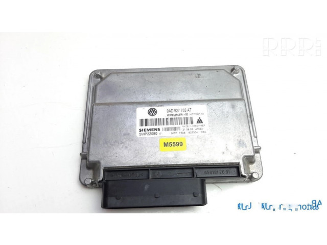 Блок управления редуктора коробки передач (раздатки) 0AD927755AT, M5599 Volkswagen Touareg I