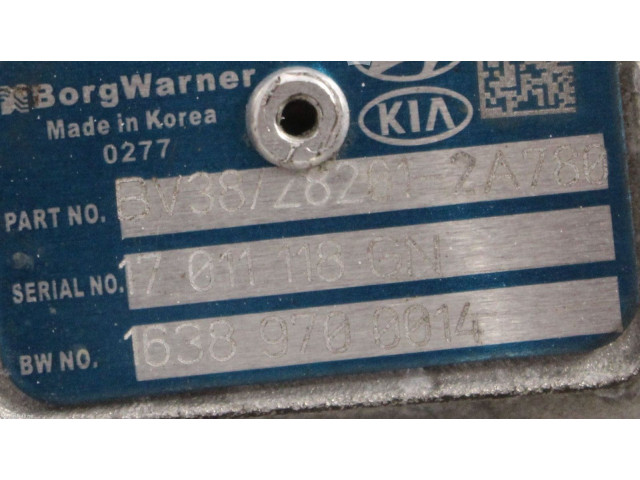  Турбина KIA Ceed  282012A780, 17011118GN   для двигателя D4FB      