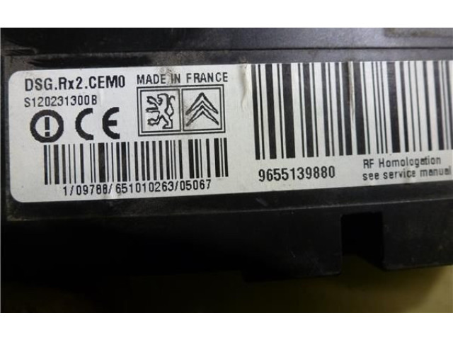 Блок предохранителей S120231300B, 9655139880 Citroen C4 I