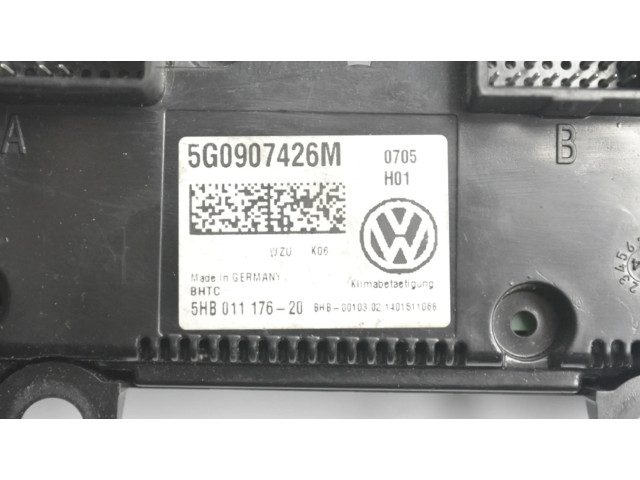 Модуль блока управления кондиционером 5G0907426M   Volkswagen Golf VII