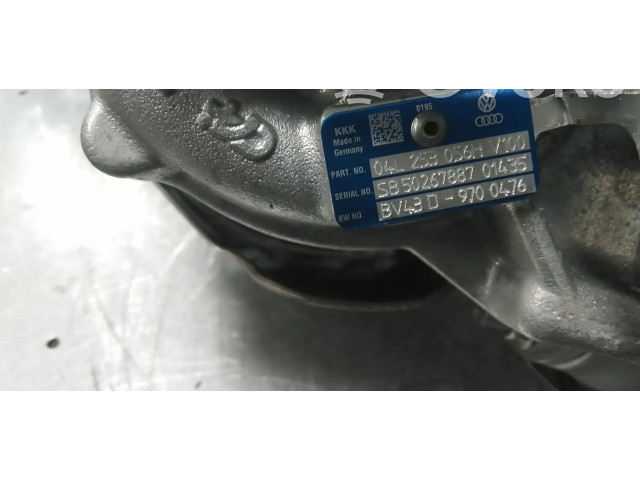 Турбина Нагнетатель Audi A6 S6 C7 4G 04L253056H, 04L253056C для двигателя CNH