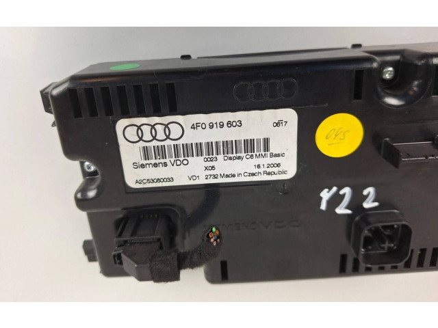 Дисплей 4F0919603 Audi A6 S6 C6 4F