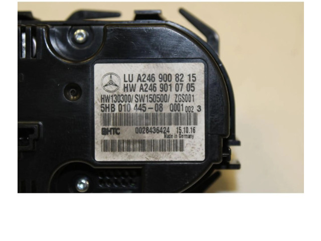 Блок управления климат-контролем A2469008215 Mercedes-Benz A W176