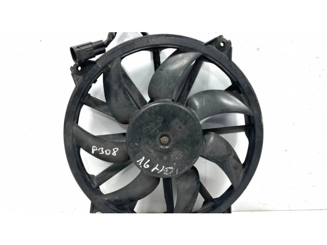 Вентилятор радиатора     988495HC, 9661571480    Peugeot 308 1.6