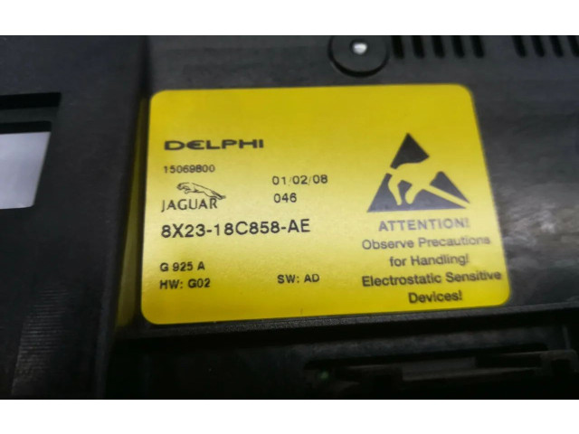 Блок управления климат-контролем 8X23-18C858-AE   Jaguar XF