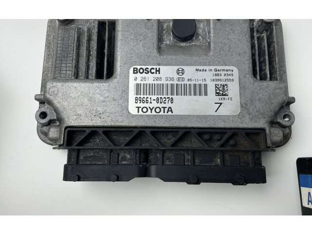 Řídící jednotka 0261208936, 0261208936 Toyota Yaris 2007
