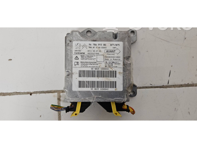Блок подушек безопасности 9678691580, 2012060705   Citroen DS4