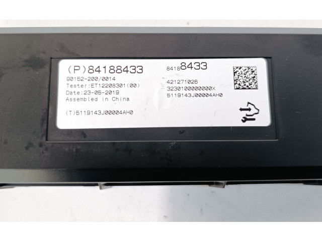 Генератор 84188433   Buick Encore I      