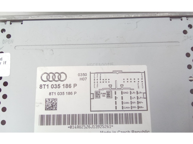 Радио/ проигрыватель CD/DVD / навигация     8t1035186p, 8T1035186P    Audi A5 Sportback 8TA 