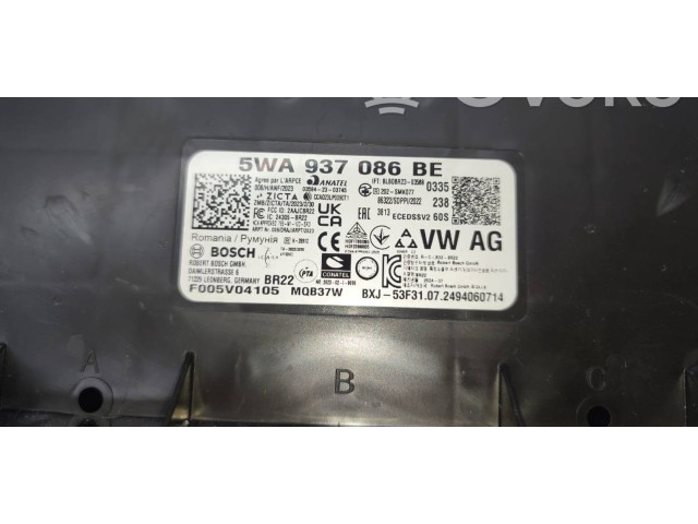 Блок комфорта 5WA937086BE Skoda Octavia Mk4