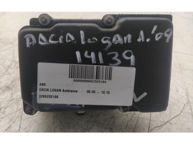 Блок АБС 0265232198 Dacia Logan I 2004 - 2012 года