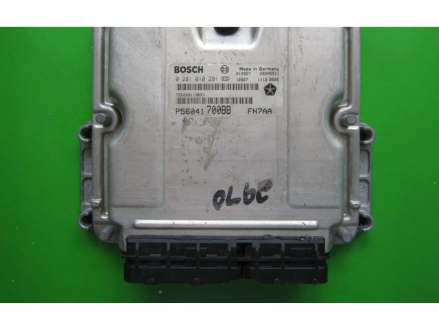 Блок управления двигателем Блок управления P56041700BB, 0281010291 Jeep Grand Cherokee (WJ)
