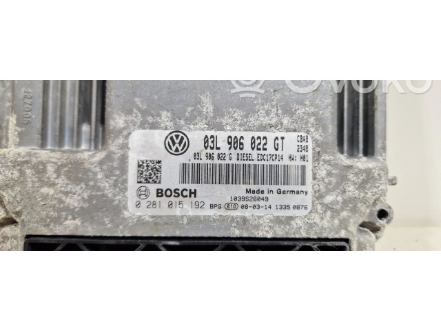 Řídící jednotka 03L906022GT   Volkswagen Tiguan 2011