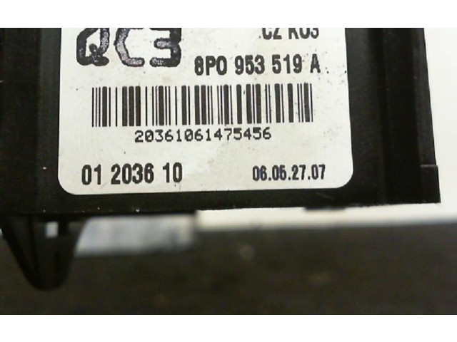 Ручка стеклоочистителей 8P0953519E9B9 Audi A3 S3 A3 Sportback 8P