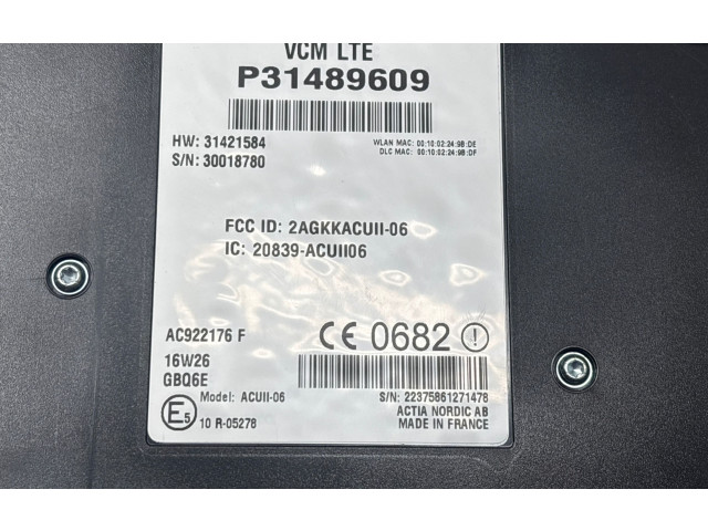 Блок управления 31489609, 30018780 Volvo XC90