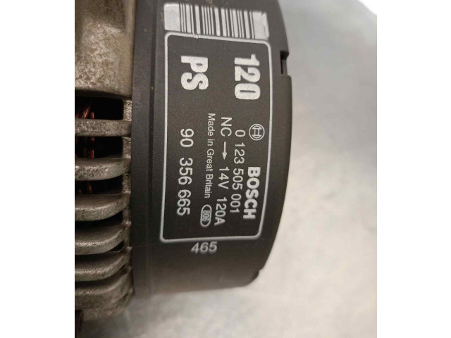 Генератор 90356665, 0123505001 Opel Vectra A