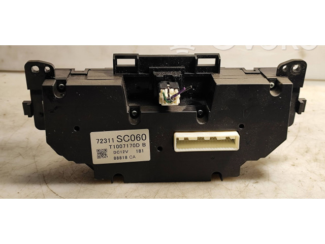 Блок управления климат-контролем 72311SC060, 88818CA   Subaru Forester SH