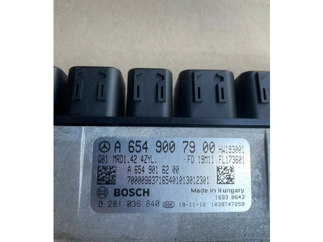 Блок управления двигателем Блок управления 6549007900   Mercedes-Benz GLC X253 C253