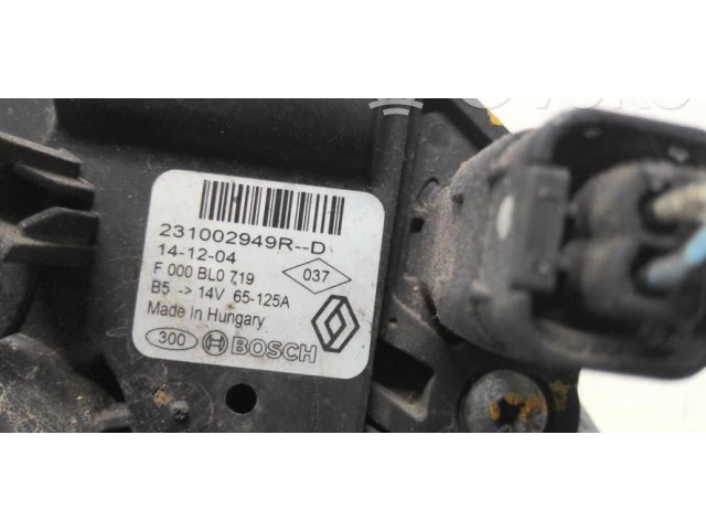 Генератор 231008918R Dacia Dokker