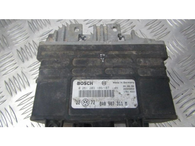 Řídící jednotka 0261203186, 0261203187  8a0907311m   Volkswagen Golf III 1994