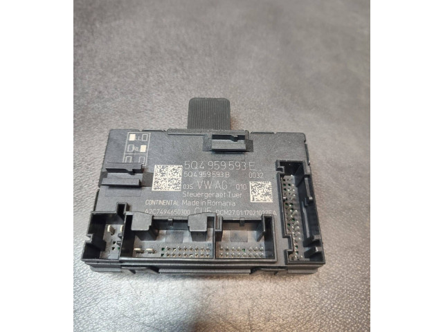 Другие блоки управления / модули 5Q4959593E   Skoda Superb B8 (3V)
