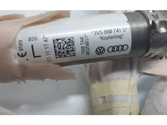 Боковая подушка безопасности 3V5880741D, 3V5880741D   Skoda Superb B8 (3V)