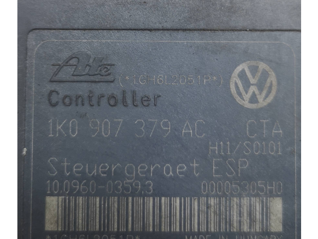 Блок АБС 1K0907379AC, 00005305H0   Volkswagen  Golf Plus  2005 - 2013 года