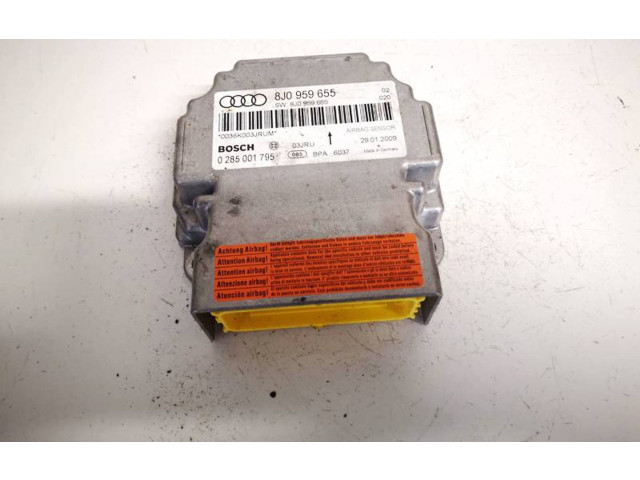 Блок подушек безопасности 8j0959655, 0285001795   Audi TT TTS Mk2