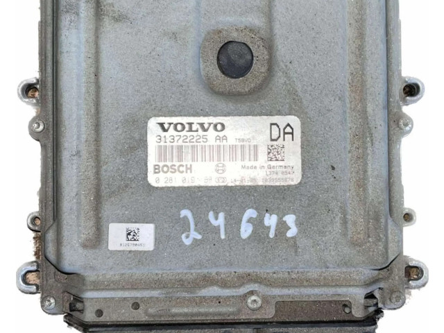 Блок управления двигателя 31372225, 0281019168 Volvo XC90
