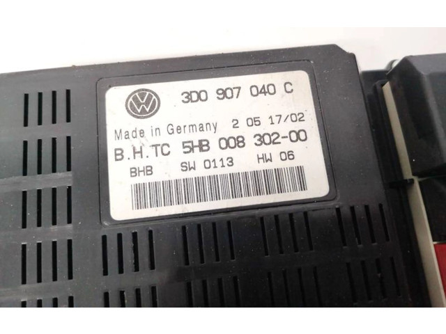 Блок комфорта 3d0907040c, 5hb008302-00   Volkswagen Phaeton   