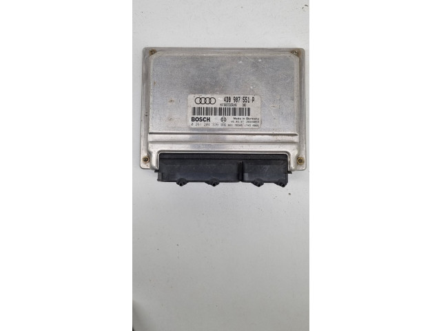 Блок управления двигателя 4D0907551P Audi A6 S6 C5 4B
