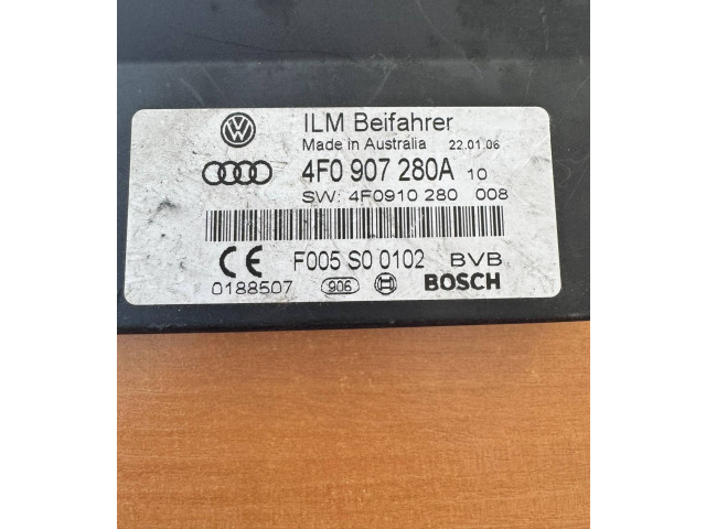 Блок управления 4F0907280A, F005S00102   Audi A6 S6 C6 4F