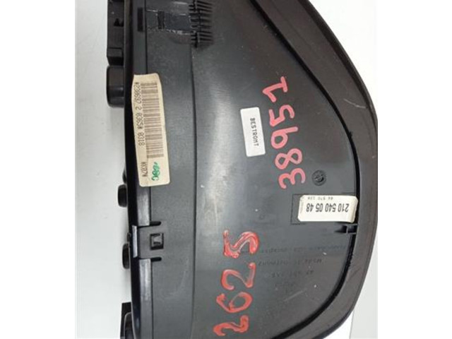 Панель приборов A2105406947, 2105400548   Mercedes-Benz E AMG W210       