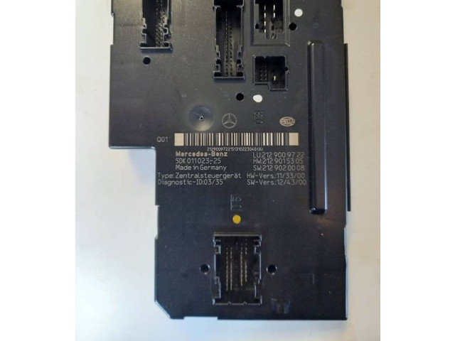 Pojistková skříňka 2129009722, 5DK01102325 Mercedes-Benz E AMG W211 2013