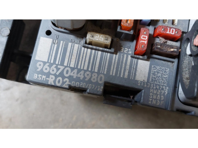 Řídící jednotka 9666319580, 9667123380 Citroen C4 Grand Picasso 2010