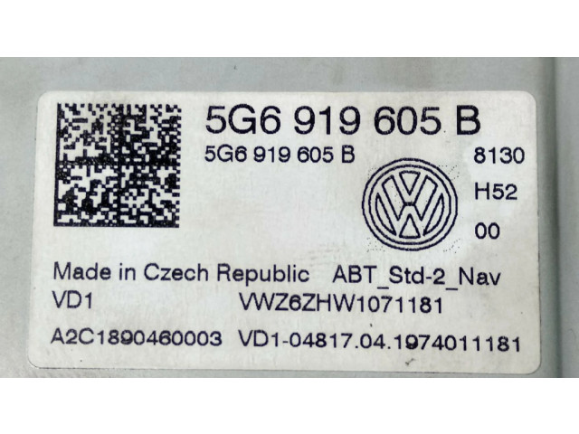 Дисплей 5G6919605B, A2C1890460003 BMW X5 E53