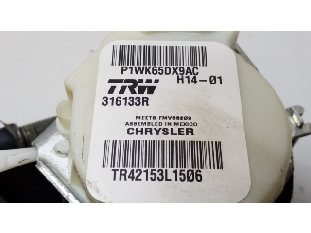 Задний ремень безопасности