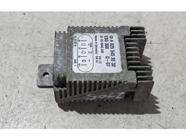 Блок управления климат-контролем A0255453232   Mercedes-Benz A W168