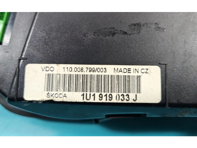 Панель приборов 1U1919033J, IMPRK1387529 Skoda Octavia Mk1 (1U)