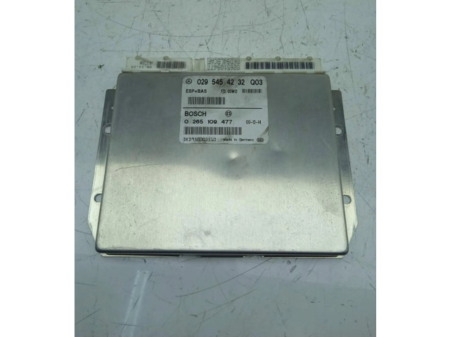 Блок управления АБС 0265109477 Mercedes-Benz A W168