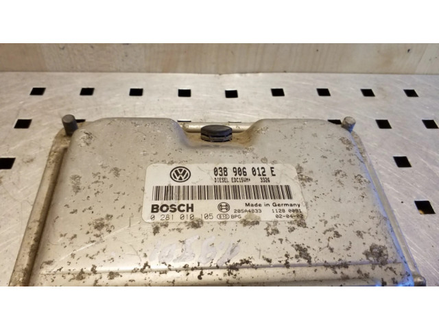 Блок управления двигателя 038906012E, 0281010105 Skoda Octavia Mk1 (1U)