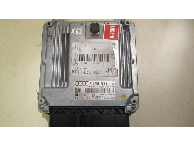 Řídící jednotka 4F0910402E, 0281013610   Audi A6 S6 C6 4F 2007