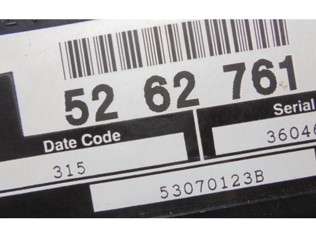 Блок подушек безопасности 5262761, 5262761 Saab 9-5