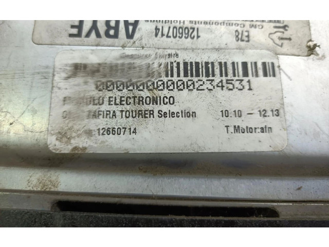 Řídící jednotka 93867321 Opel Zafira C 2014