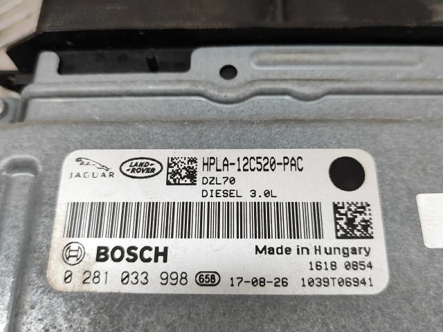 Řídící jednotka HPLA12C520PAC, 0281033998 Land Rover Discovery 5 2017